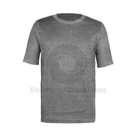 Level 5 Protective T-Shirt, Robust Cut Resistant Anti Slash Stab Short Sleeve Round Neck Safety Top